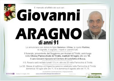 GIOVANNI ARAGNO