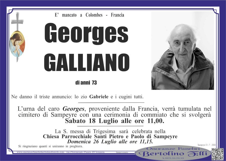 Manifesto di GEORGES GALLIANO