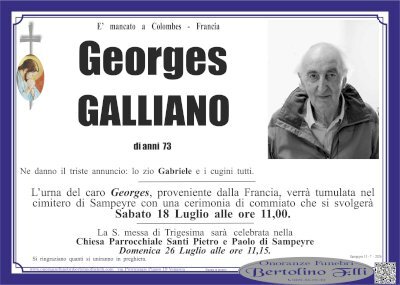 GEORGES GALLIANO