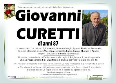 GIOVANNI CURETTI