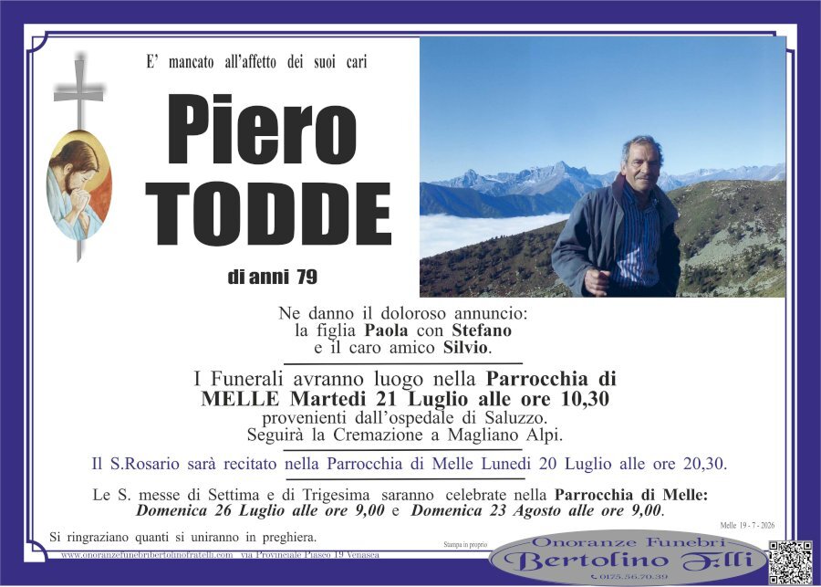 Manifesto di PIERO TODDE