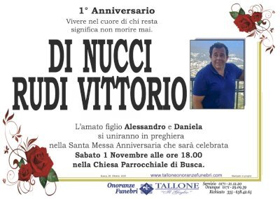 RUDI VITTORIO DI NUCCI