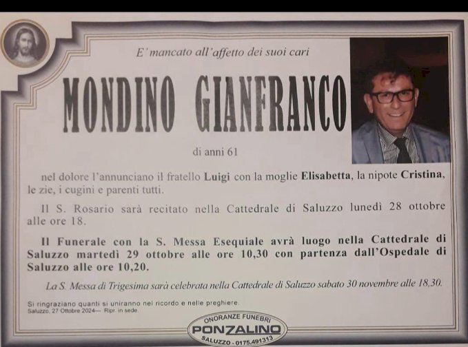 Manifesto di GIANFRANCO MONDINO