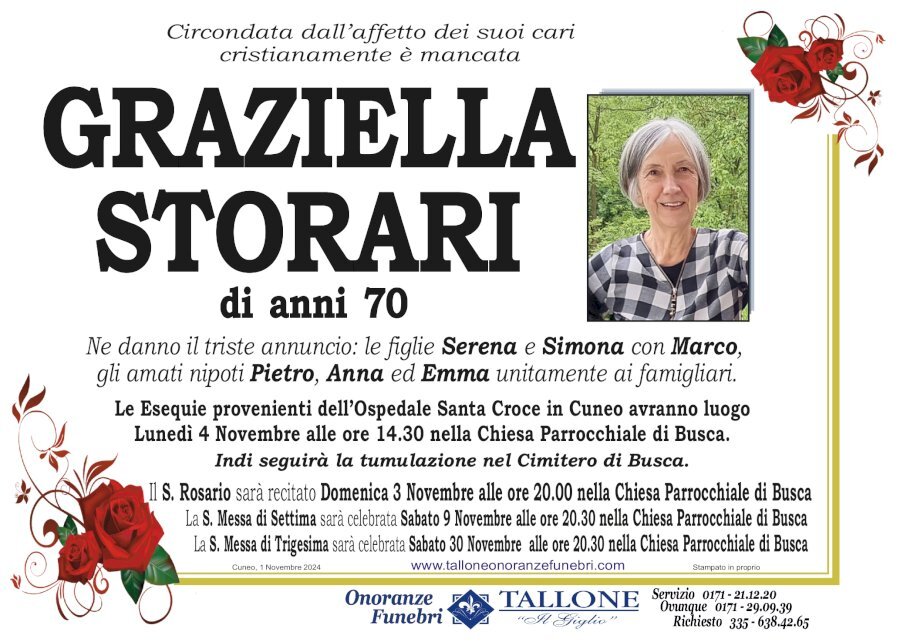 Manifesto di GRAZIELLA STORATI