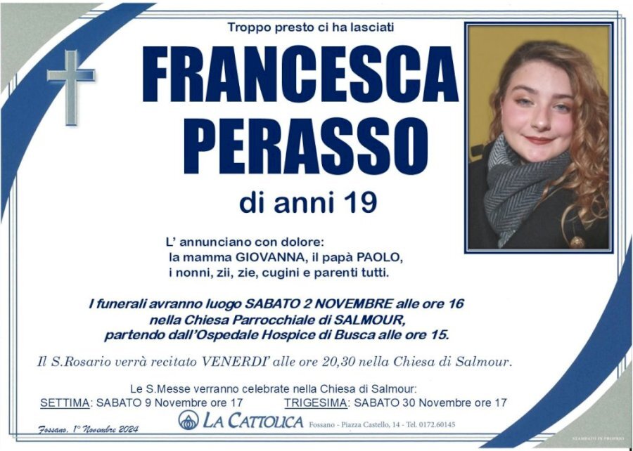 Manifesto di FRANCESCA PERASSO