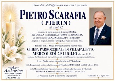 PIETRO SCARAFIA