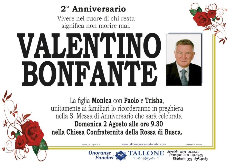 Manifesto di VALENTINO BONFANTE
