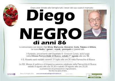 DIEGO NEGRO