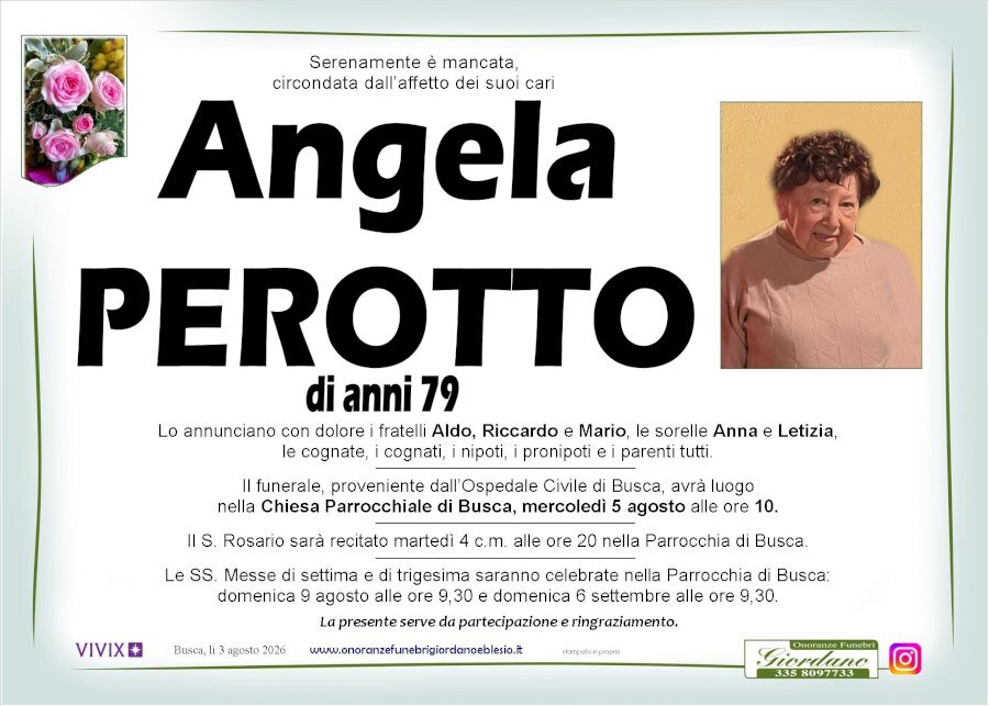 Manifesto di ANGELA PEROTTO