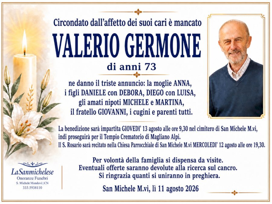 Manifesto di VALERIO GERMONE