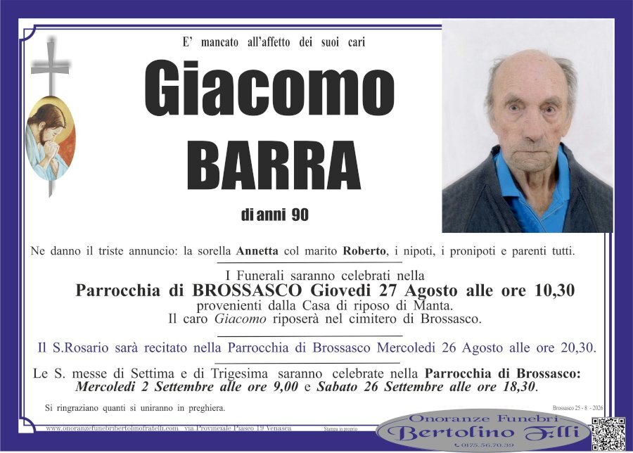 Manifesto di GIACOMO BARRA
