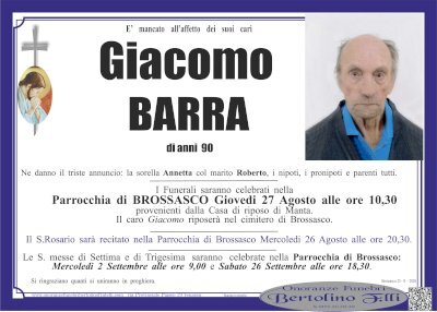 GIACOMO BARRA