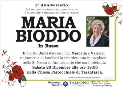 MARIA BIODDO in BUSSO