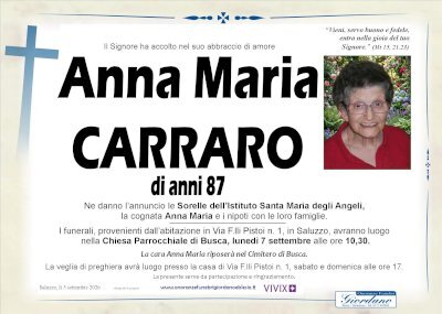 ANNA MARIA CARRARO