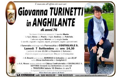 GIOVANNA TURINETTI in ANGHILANTE