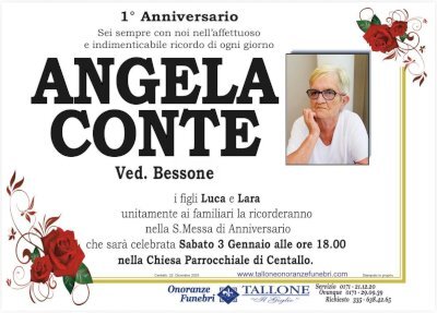 ANGELA CONTE ved. BESSONE