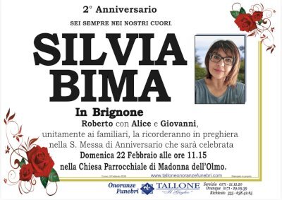 SILVIA BIMA in BRIGNONE
