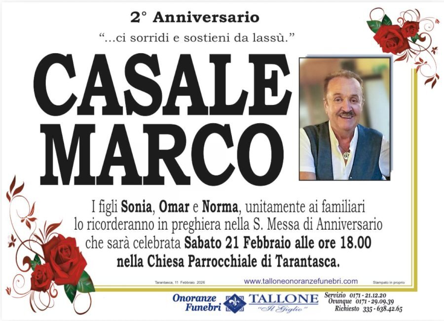 Manifesto di MARCO CASALE