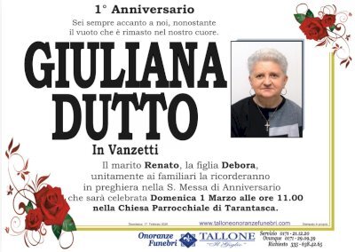 GIULIANA DUTTO in VANZETTI