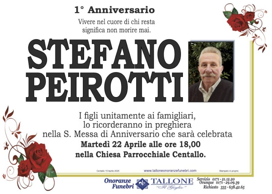 Manifesto di STEFANO PEIROTTI Manifesto di STEFANO PEIROTTI