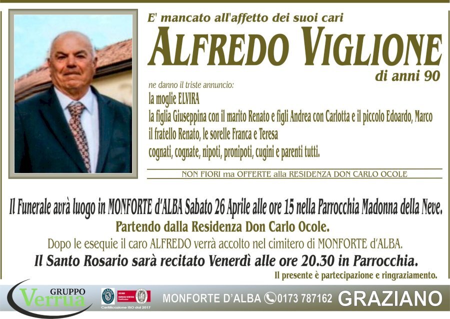 Manifesto di ALFREDO VIGLIONE