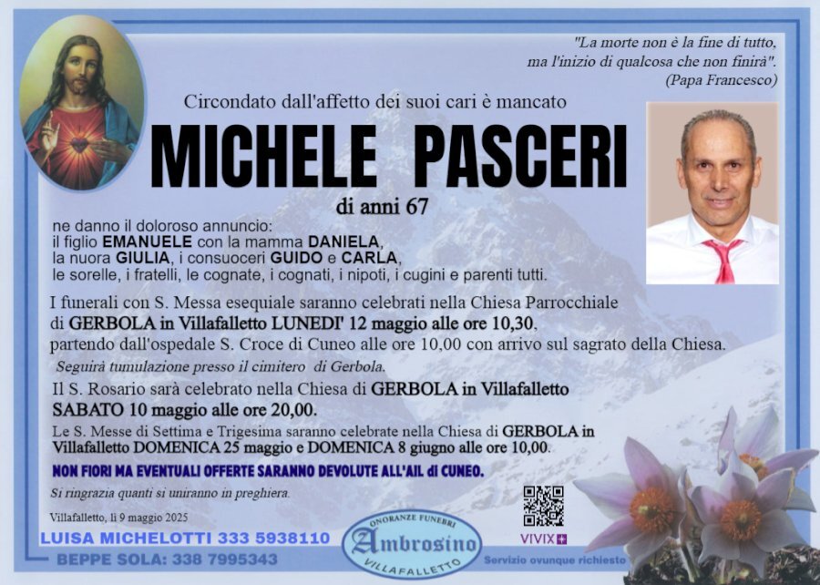 Manifesto di MICHELE PASCERI Manifesto di MICHELE PASCERI