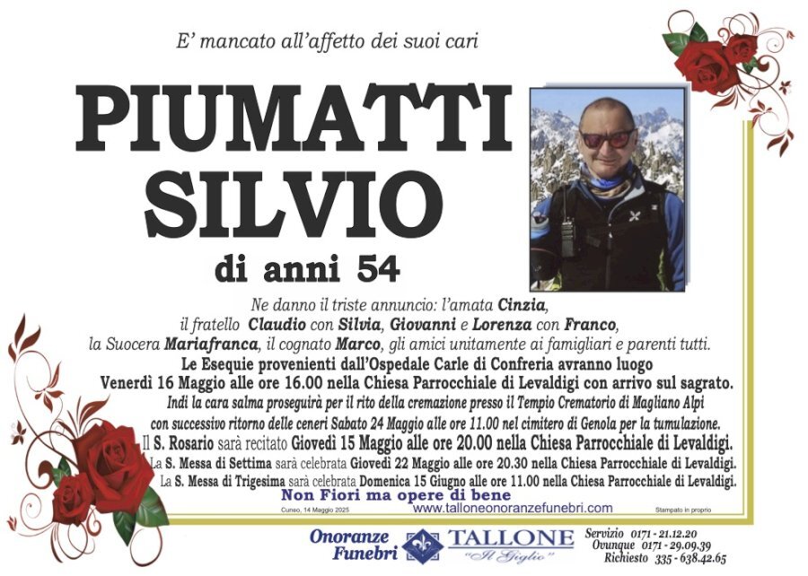 Manifesto di SILVIO PIUMATTI Manifesto di SILVIO PIUMATTI