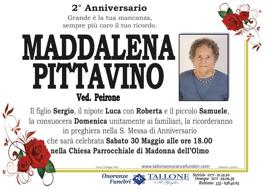 Manifesto di MADDALENA PITTAVINO