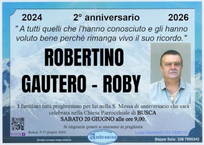 ROBERTINO GAUTERO "ROBY"