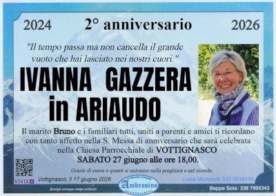 IVANNA GAZZERA in ARIAUDO