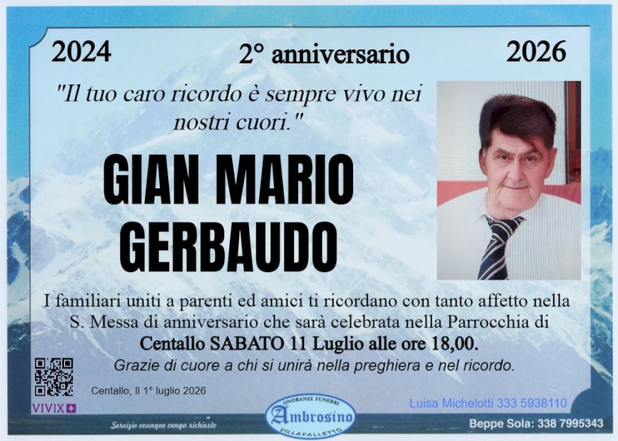 Manifesto di GIAN MARIO GERBAUDO