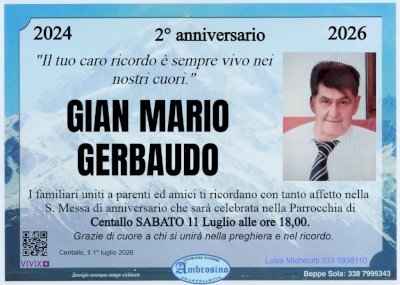 GIAN MARIO GERBAUDO