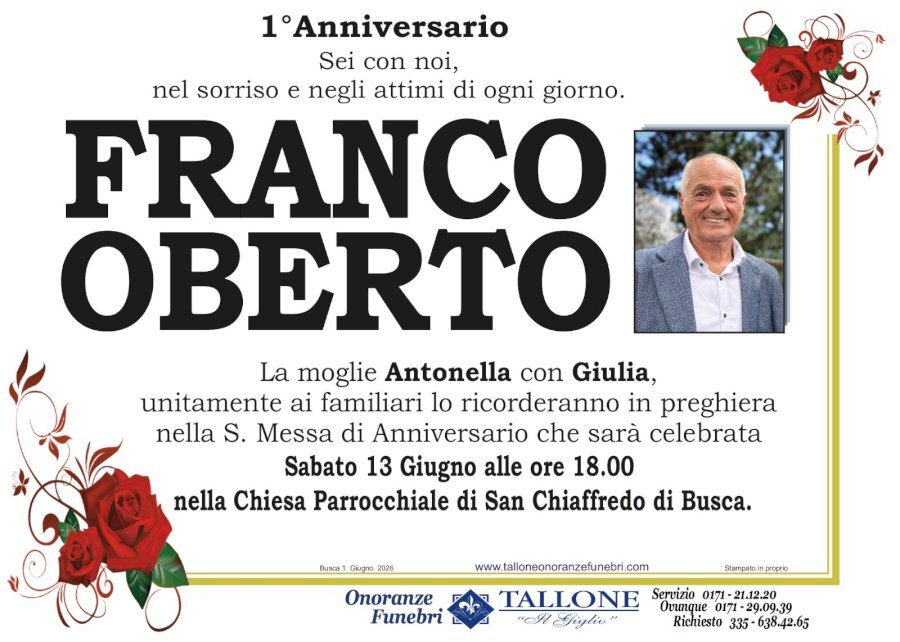Manifesto di FRANCO OBERTO