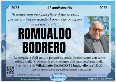 ROMUALDO BODRERO