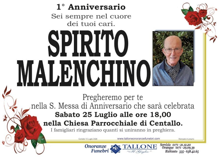 Manifesto di SPIRITO MALENCHINO
