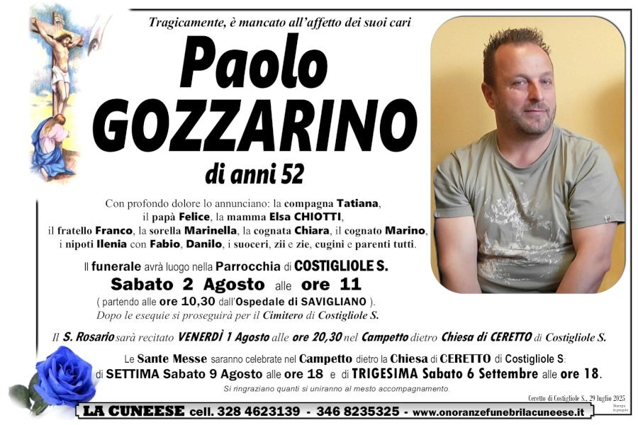 Manifesto di PAOLO GOZZARINO Manifesto di PAOLO GOZZARINO