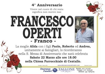FRANCESCO OPERTI "FRANCO"