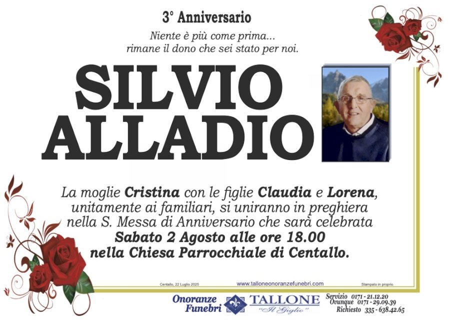 Manifesto di SILVIO ALLADIO Manifesto di SILVIO ALLADIO