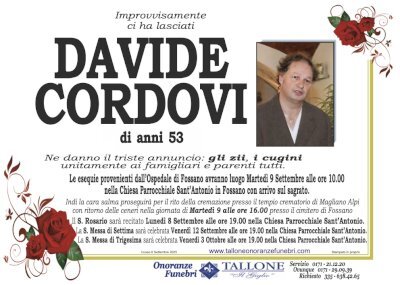 DAVIDE CORDOVI