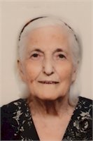 Necrologio di MARIA GIUSEPPINA D&#X27;ARRISSO ved. AGOSTINELLI
