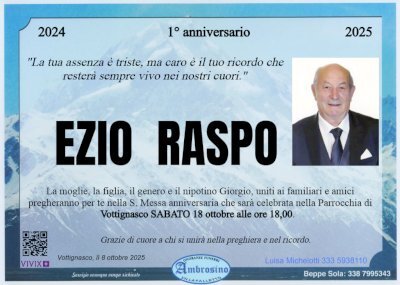 EZIO RASPO