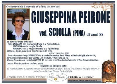 GIUSEPPINA PEIRONE "PINA"