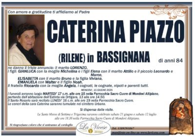 CATERINA PIAZZO "RILENE"