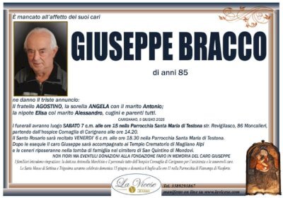 GIUSEPPE BRACCO