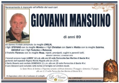 GIOVANNI MANSUINO