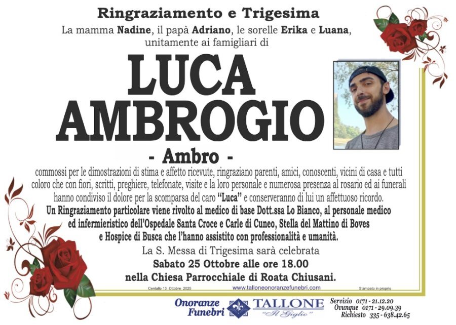 Manifesto di LUCA AMBROGIO "AMBRO"