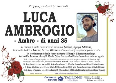 LUCA AMBROGIO "AMBRO"