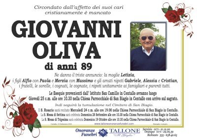 GIOVANNI OLIVA