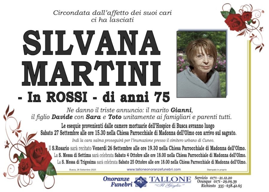 Manifesto di SILVANA MARTINI in ROSSI