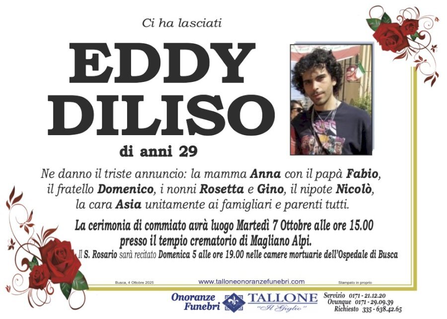 Manifesto di EDDY DILISO